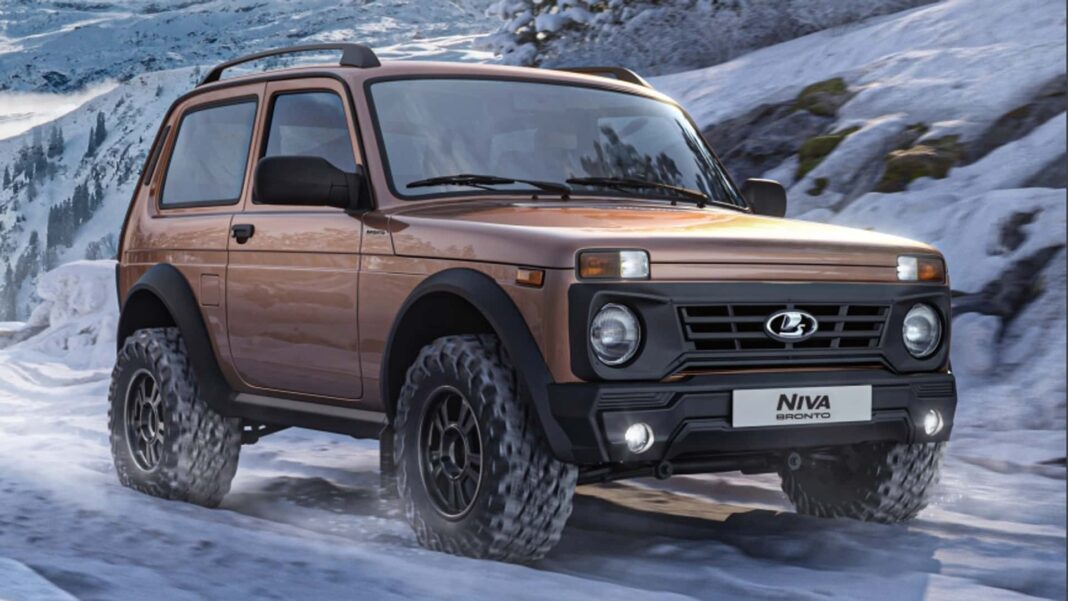 AVEZ-VOS DÉJU VU UNA LADA NIVA AVEC DES SIÈGES EN CUIR?
