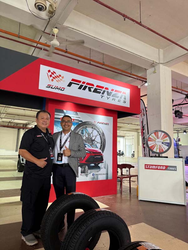 Stamford Tyres 在 MAS 2025 发布众多新品，包含全新越野轮胎和Rays 轻量化轮圈