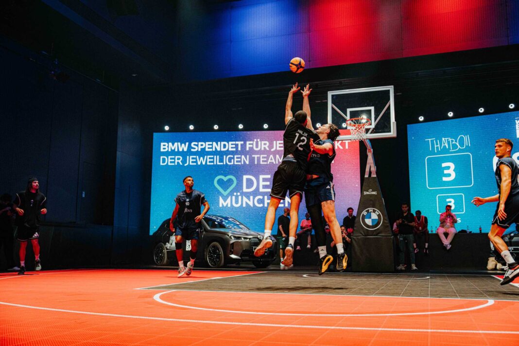 3x3-Turnier und Meet & Greet mit FC Bayern München Basketballern.