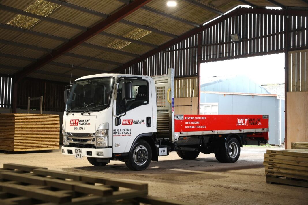 Isuzu 3.5 tonne Dropside Body. PR Photos.