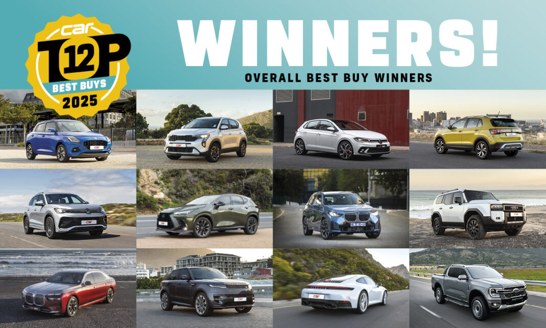 All of the CAR Magazine Top 12 Best Buys for 2025