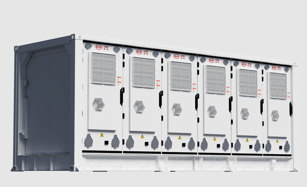 BYD signs new deal to supply energy storage systems for project in Chile
