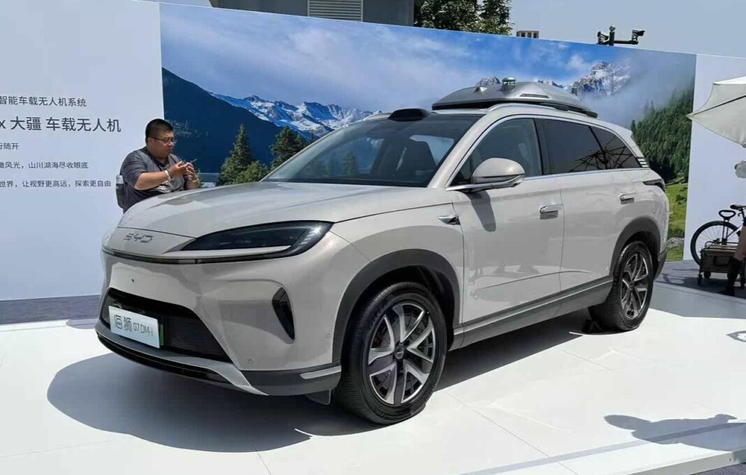 Byd的Sealion 07 DM-I在中國發射了23,500美元；目標全球市場
