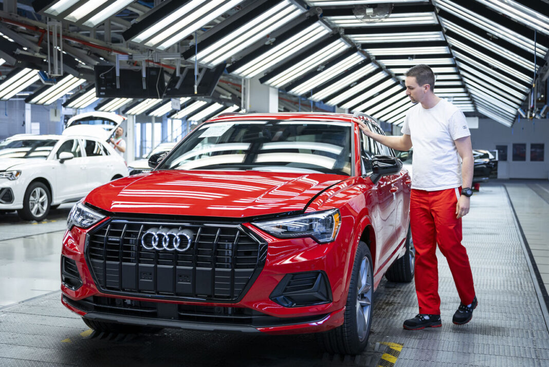 Das Jahr 2024 der Audi Hungaria: stabile Produktionszahlen, Umsatz weiterhin auf sehr hohem Niveau