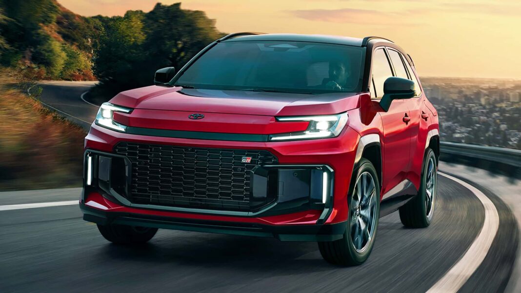 Der 2026 Toyota RAV4 GR Sport verfügt
