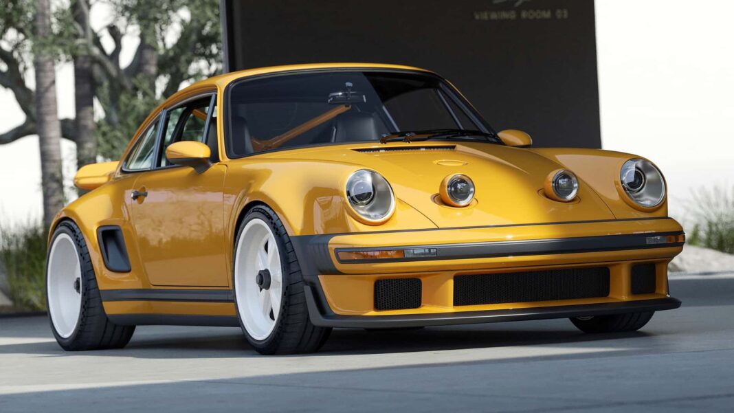 Der neue 911 des Sängers nimmt die Krone für coolste Scheinwerfer
