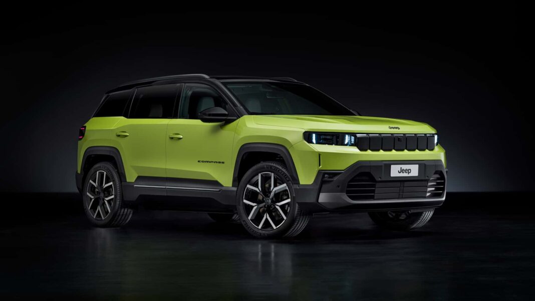 Der neue Gas-Jeep-Kompass ist streng Frontantrieb
