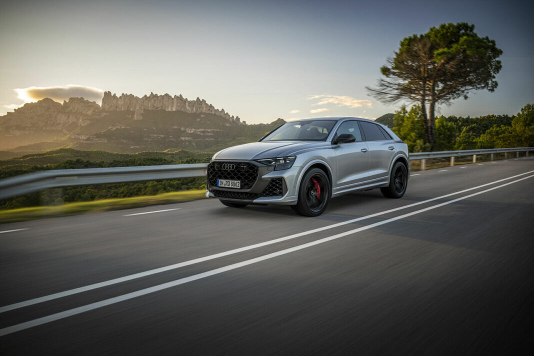 Experiencing the Audi RS Q8 performance in Spain