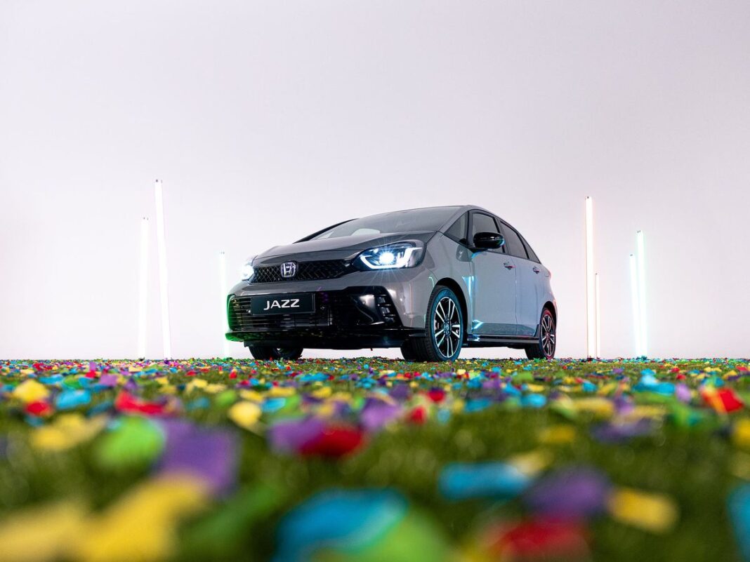 Honda Jazz used to make a bespoke music track