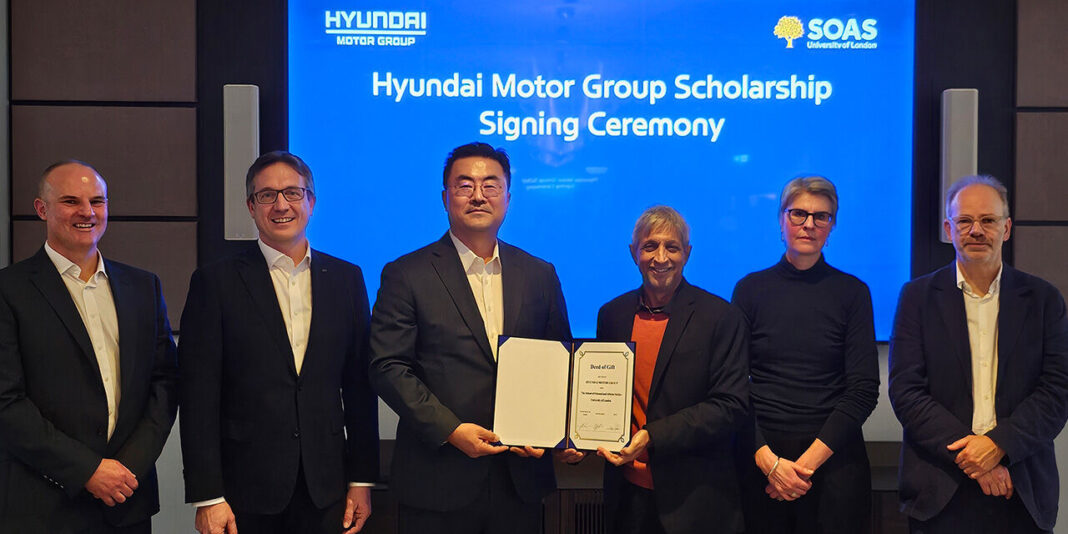 Hyundai Motor Group s'associe à l'Université SOAS de Londres pour nourrir les talents africains grâce à un nouvel accord de bourse
