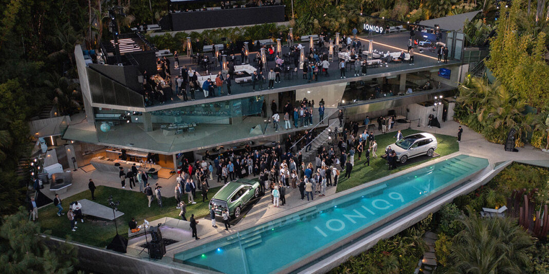 Hyundai Motor Shifts Perceptions by Unveiling All-Electric IONIQ 9 SUV at Iconic Goldstein House in LA