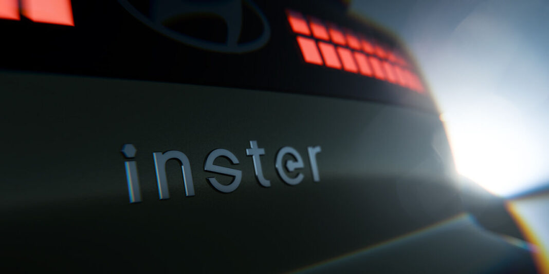 Hyundai Motor Teases First Images of all-electric INSTER