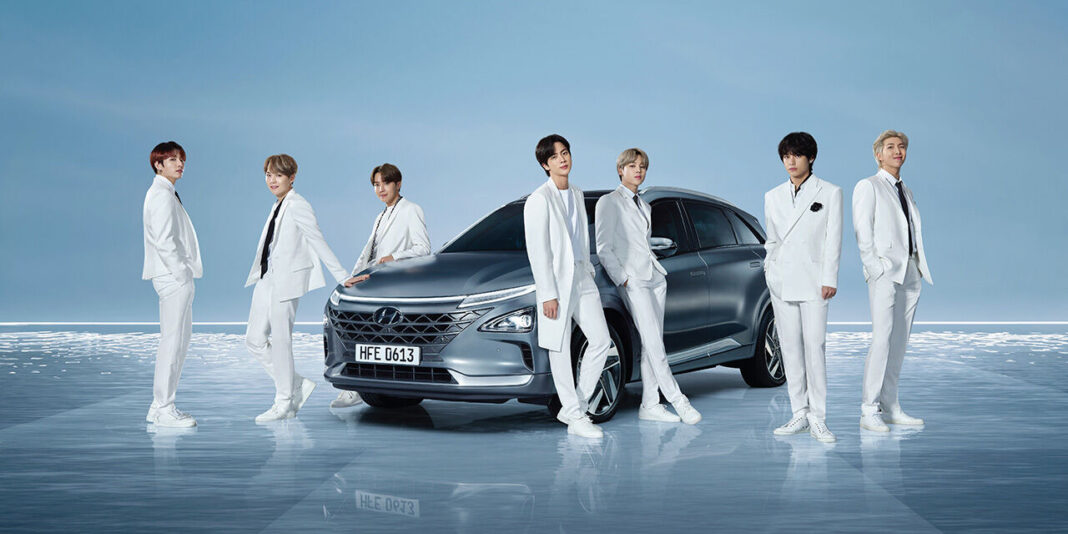 Hyundai NEXO takes BTS to Grammy Awards