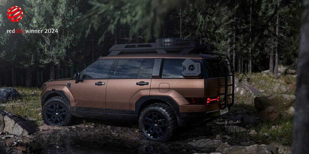 Hyundai SANTA FE XRT, DICE and SPACE Design Concepts Take Home Red Dot Awards