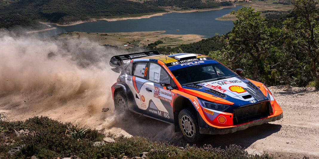 Hyundai Takes 1st and 3rd at Rally Italia Sardegna