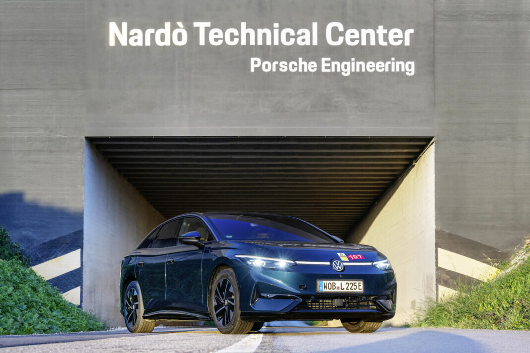 ID.7 Pro S legt 941 km mit einer Batterieladung bei Effizienztest zurück