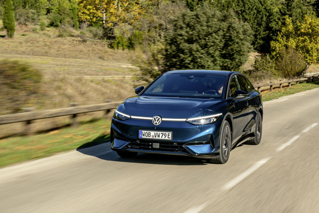 ID.7 erhält historische Bestnote beim ADAC Autotest