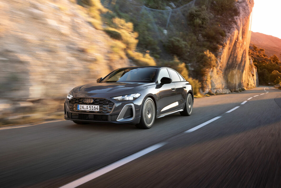 Impressive appearance: the new Audi A5 family on the Côte d'Azur