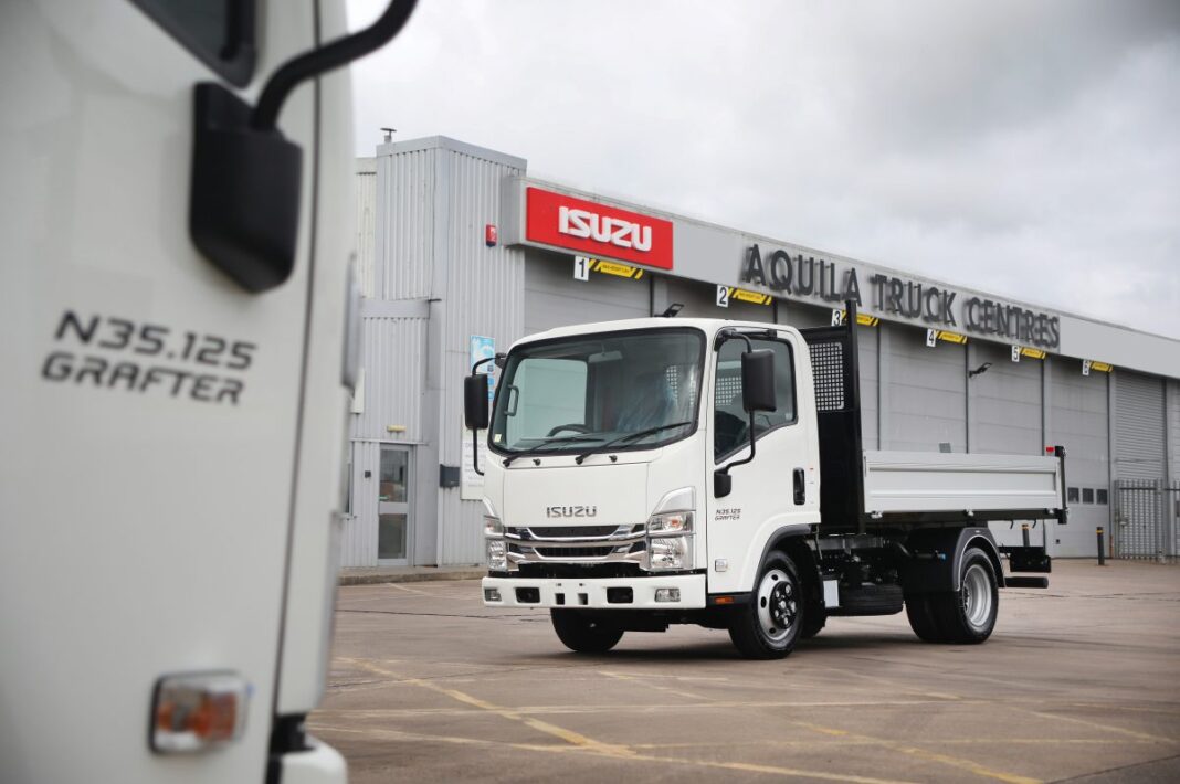 Isuzu Dealer Aquila Truck Centre's Gloucester facility. PR photo.