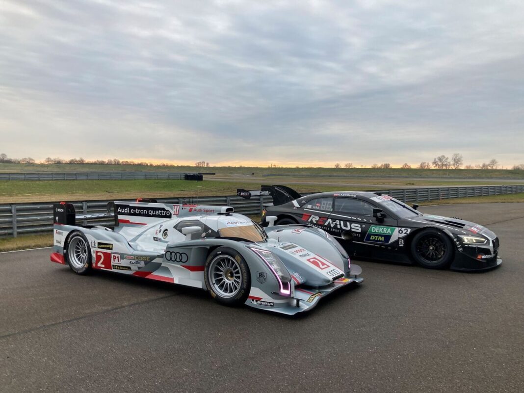Junge Klassiker von Audi Sport racing legends für exklusiven Kundenkreis