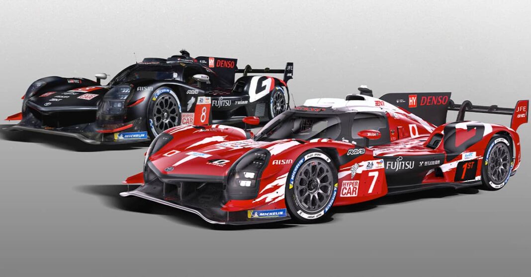 Le Mans 24 Saat: Güncelleme Toyota, geçmiş ve günümüzden esinlenerek ikonik canlı olan Le Mans'ta 40 yılı kutluyor

