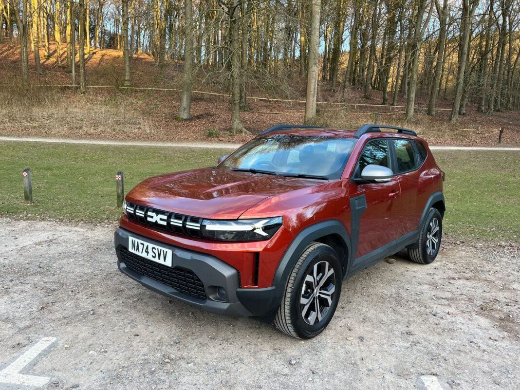 Dacia Duster handover