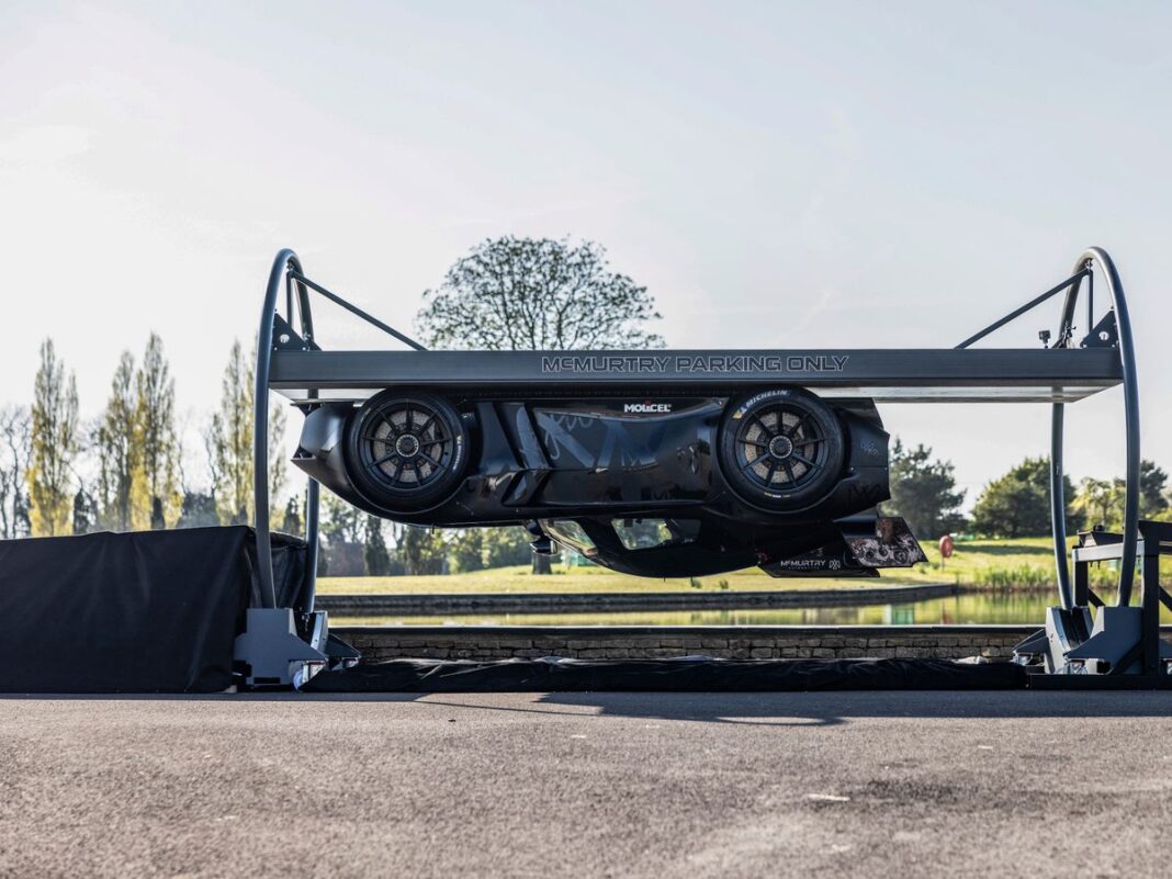 McMurtry Speirling becomes the first car to drive upside down