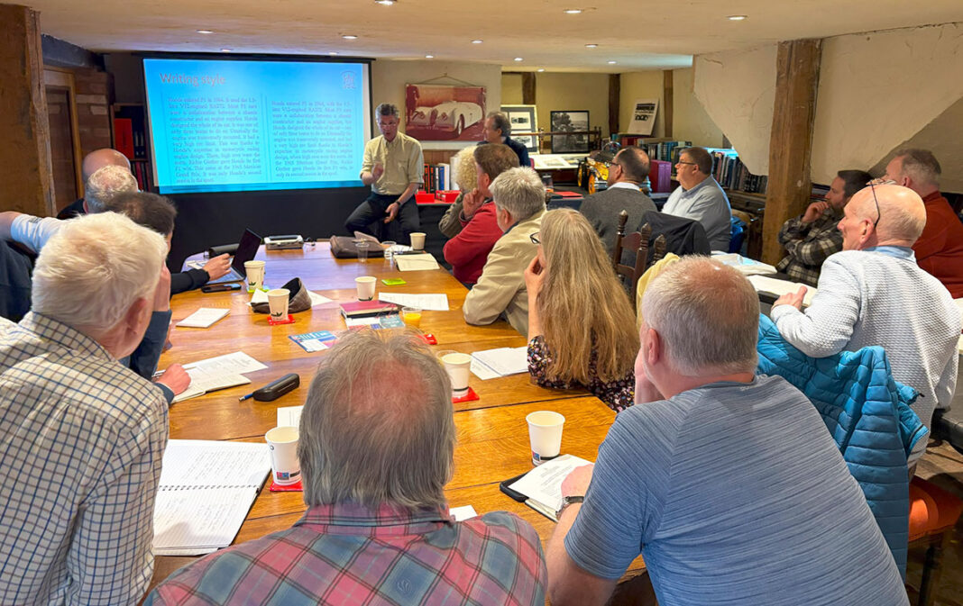 Members get aspiring authors motoring