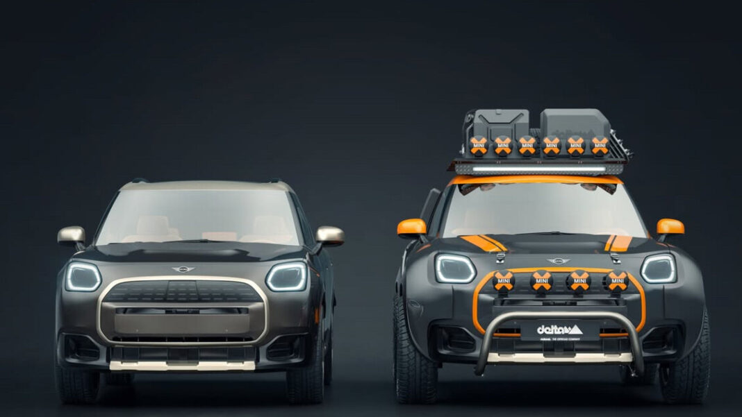 Mini Countryman, il kit off-road di X-raid e delta4x4
