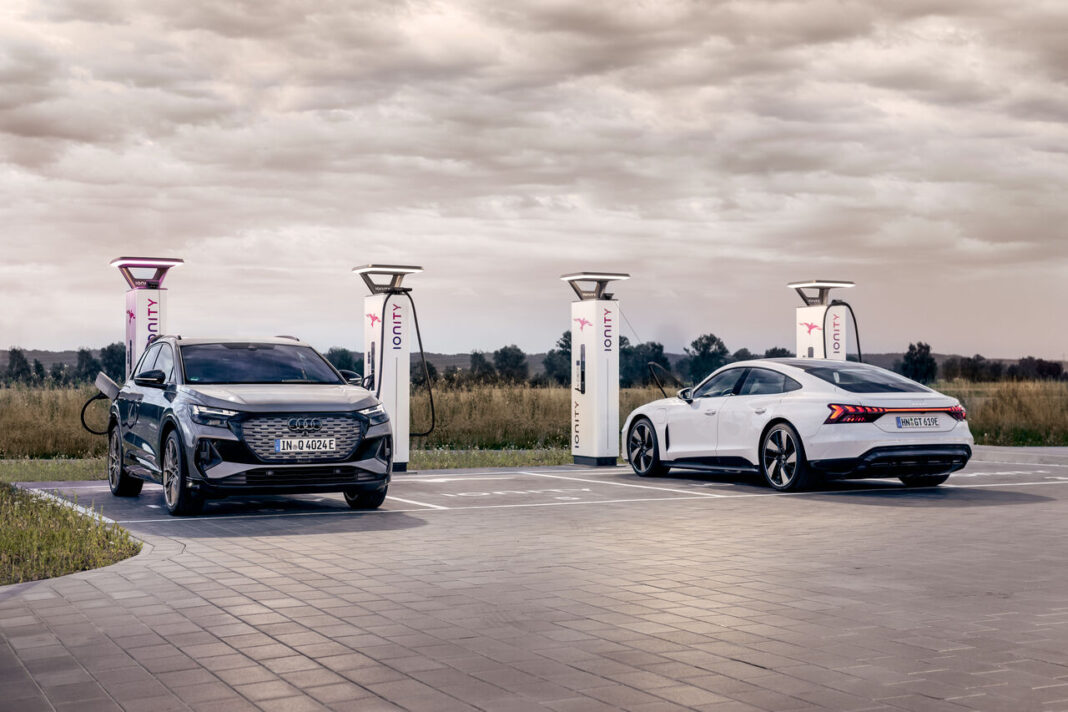Mit dem Audi e-tron Routenplaner zum schnellsten Ladestopp