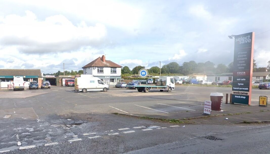 The Adastra forecourt, off the A41 in Tern Hill, near Market Drayton, closed in 2019. Picture: Google