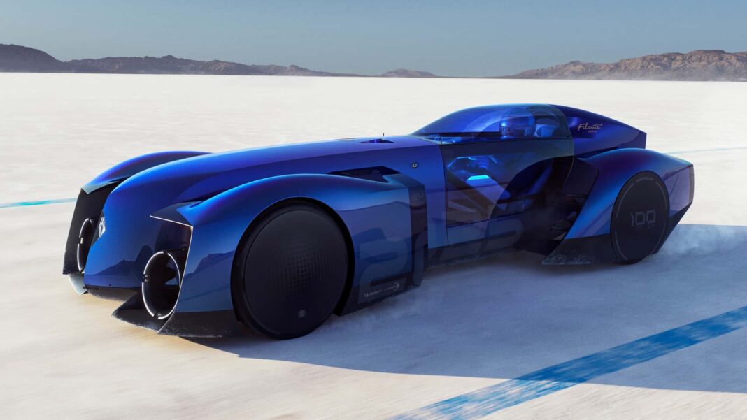 Renault machte ein Batmobil, um Platten zu zerschlagen
