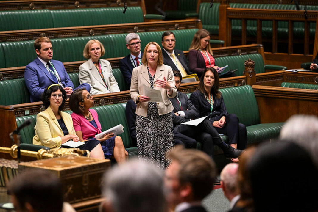 North Shropshire MP Helen Morgan.