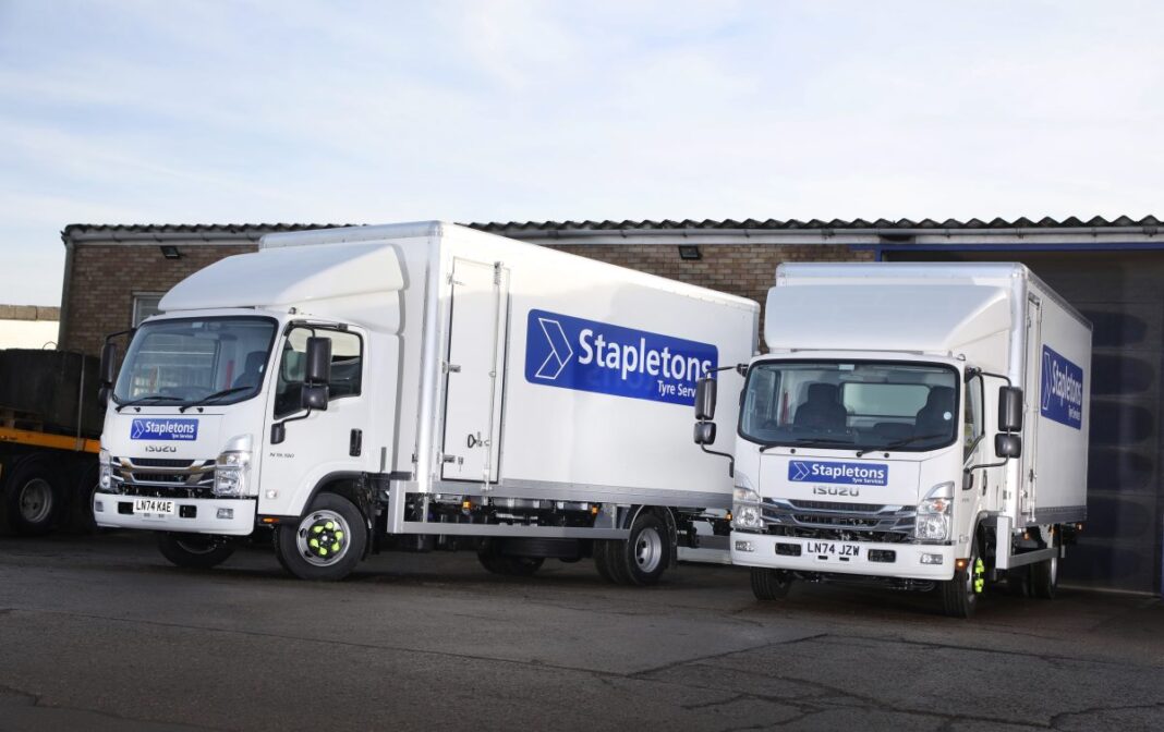 Isuzu 7.5 tonne Box Body. PR Photo