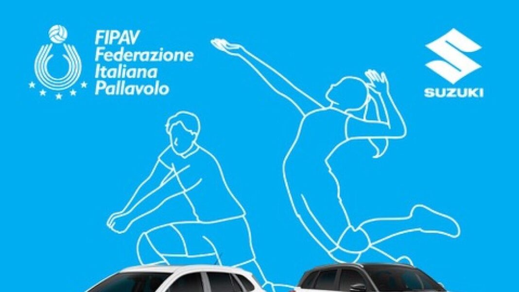 Suzuki in campo con la Federazione Italiana Pallavolo