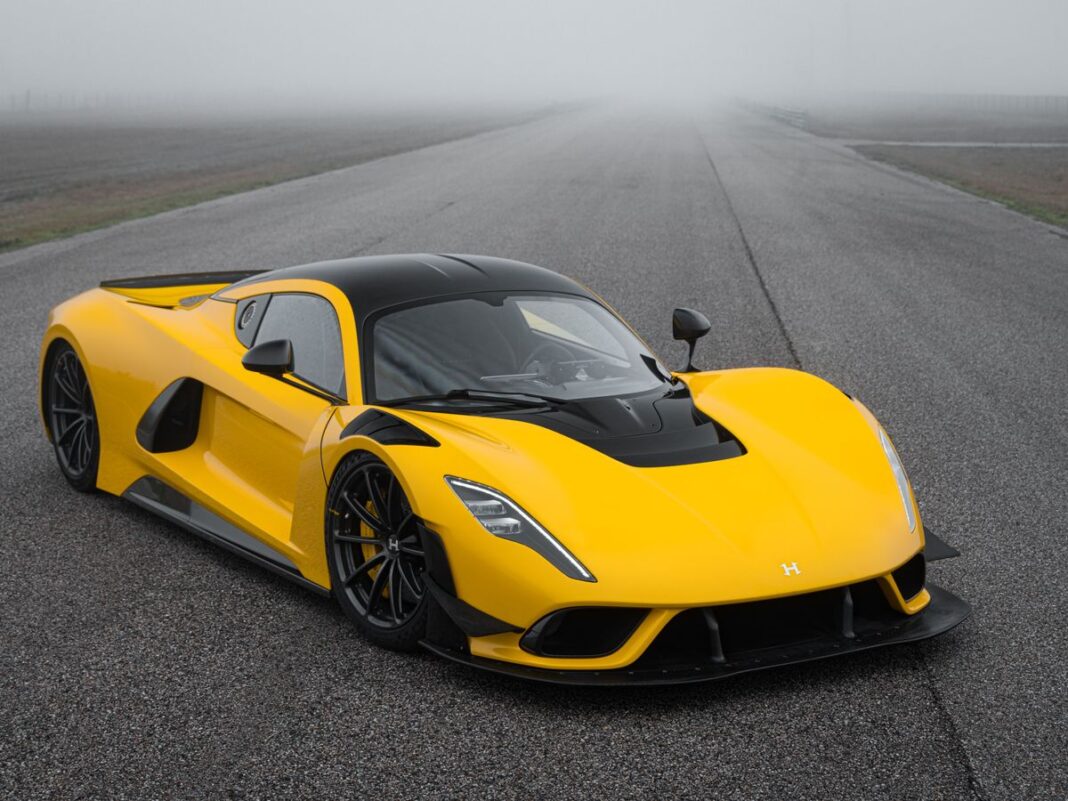 The Hennessey Venom F5 Evolution is the world’s most powerful production car