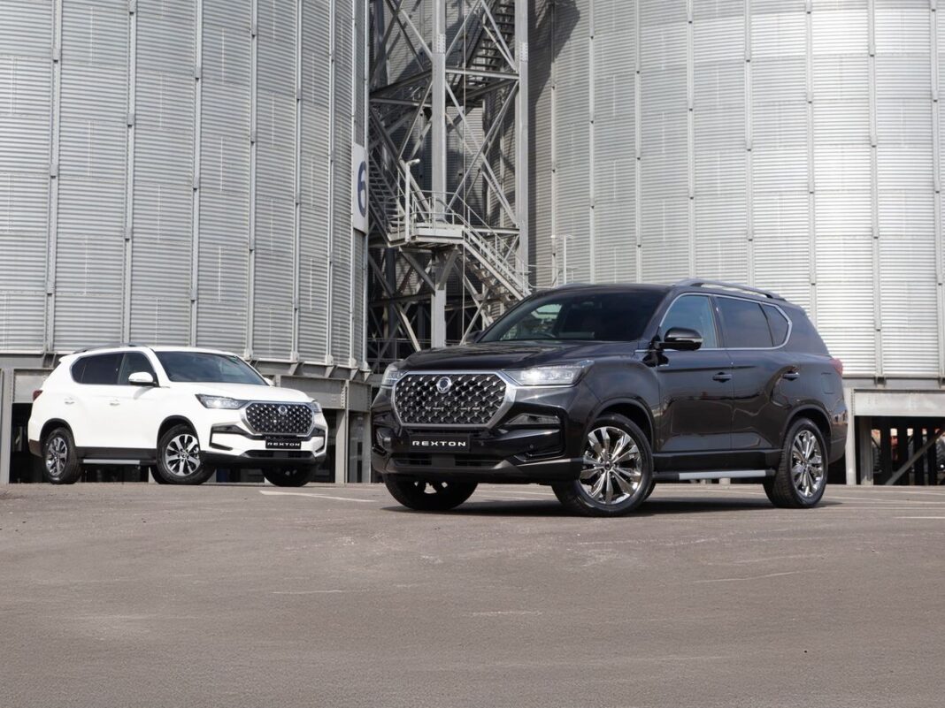The KGM Rexton Commercial is a car-derived van