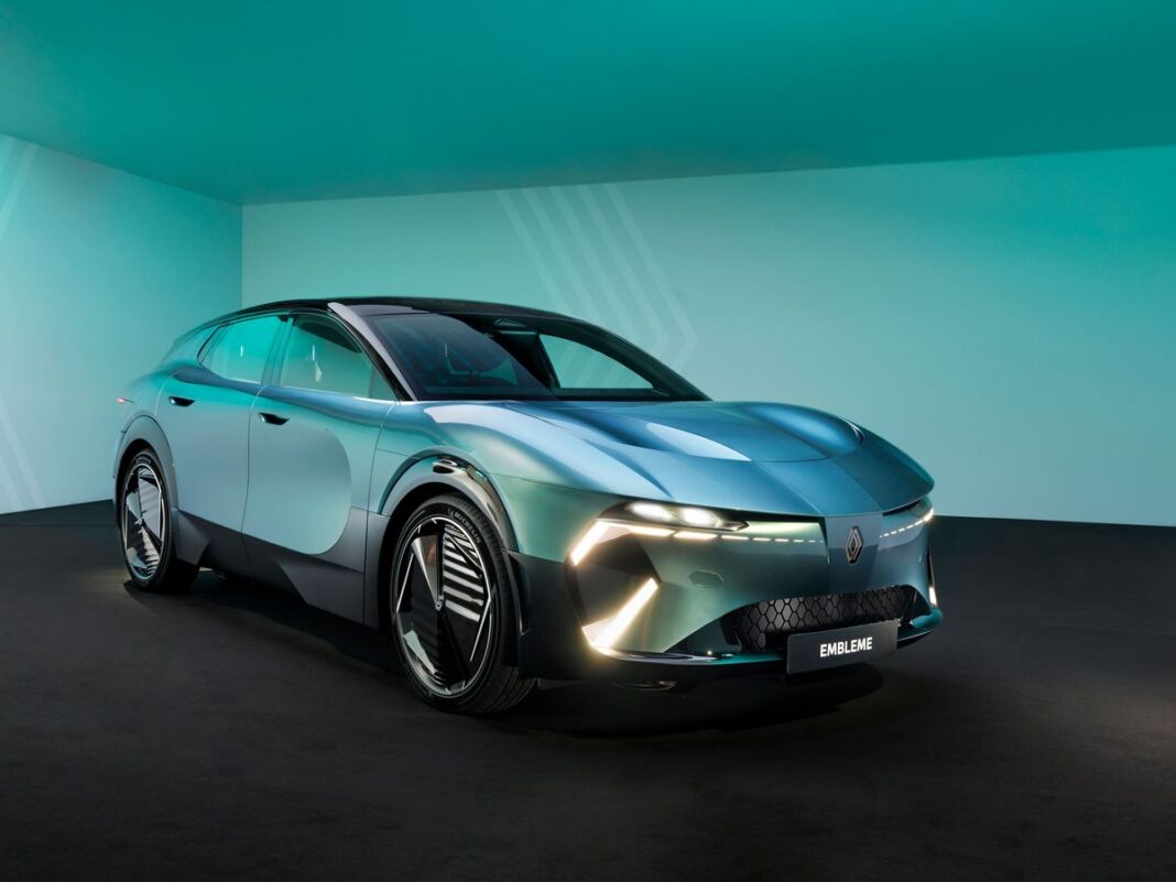 The Renault Embleme Concept is all about decarbonisation