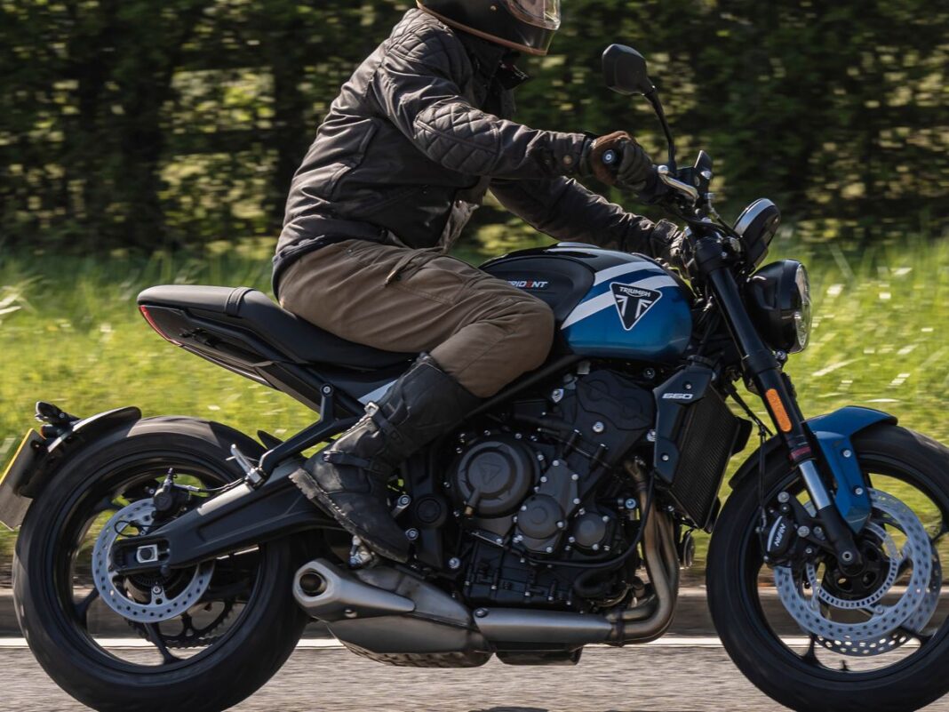 Motorcycle riding
