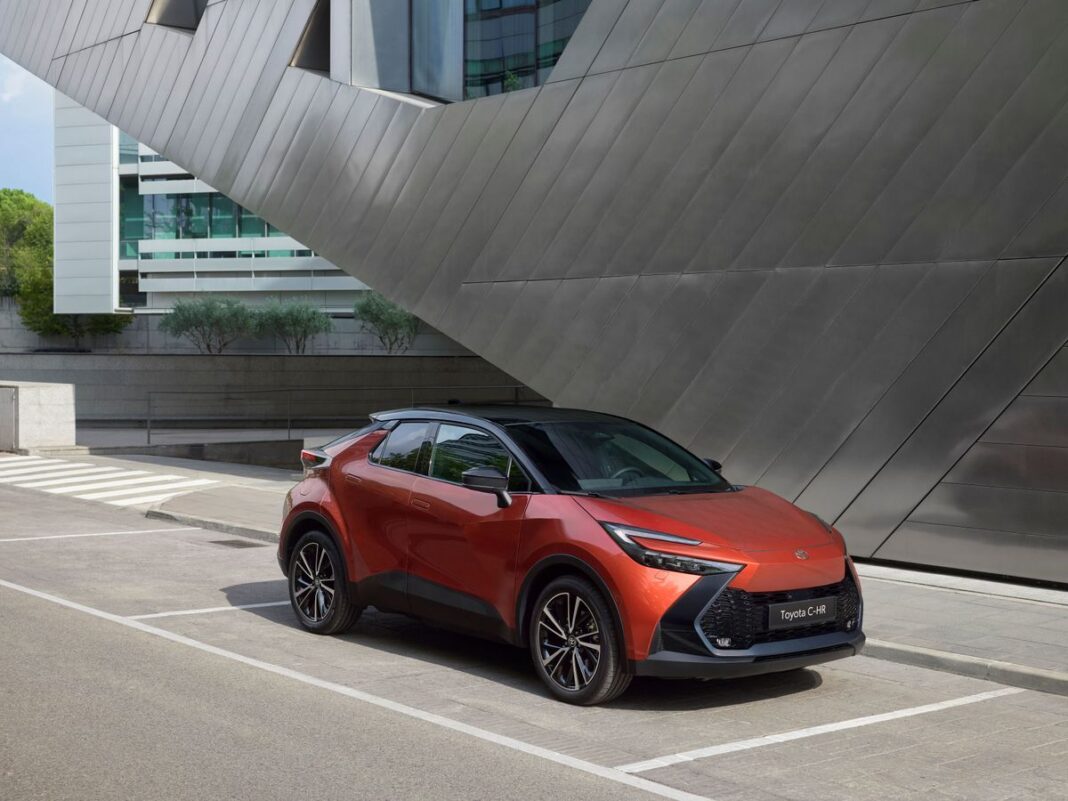 Toyota C-HR range is brightened up with the Orange Edition